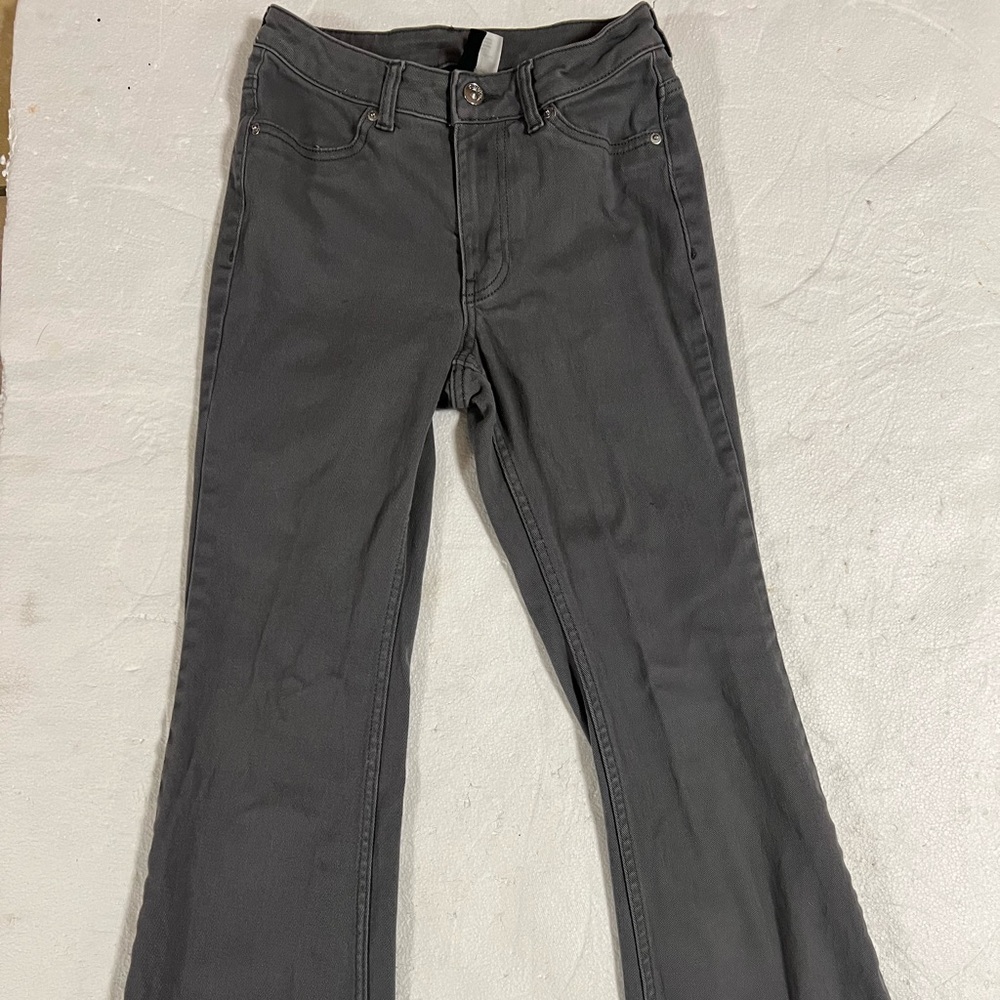 H&M Divided Gray Flared Pants jeans
